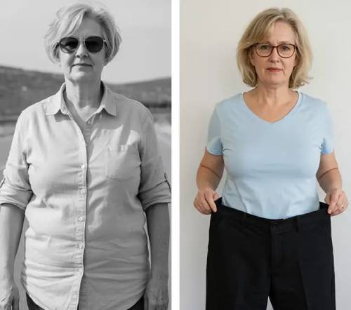 Customer review sharing real weight loss results after using TrimPure Gold Patch for 3 weeks